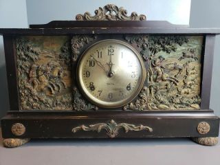 Antique E.  Ingraham Clock Co.  Mantle Clock 1800 