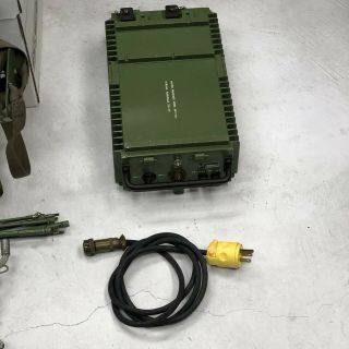 Rockwell Collins PRC - 515 - RU - 20 Military HF Radio Transceiver and Accessories 6
