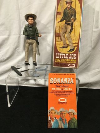 Bonanza Little Joe Figure Full Action Man By 4001 American Character 1966