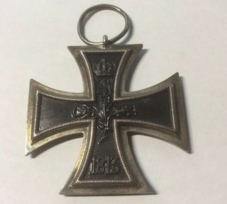 Antique 1813 - 1914 FW Imperial WWl German Iron Cross Medal 1st World War 4