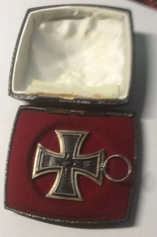 Antique 1813 - 1914 FW Imperial WWl German Iron Cross Medal 1st World War 8