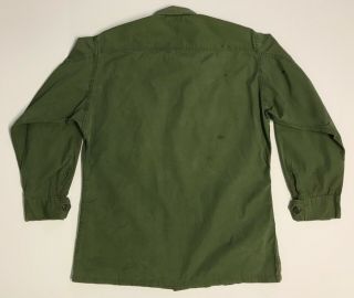 Vietnam 1967 Dated Jungle Fatigue Shirt With Theater Made Insignia 11