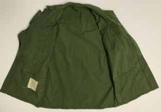 Vietnam 1967 Dated Jungle Fatigue Shirt With Theater Made Insignia 7