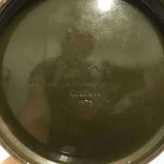 1973 Dated USGI Coleman Gas Lantern 12