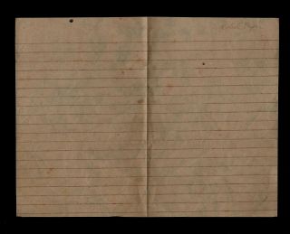 3rd York Artillery CIVIL WAR LETTER from Camp at Raleigh,  North Carolina 4