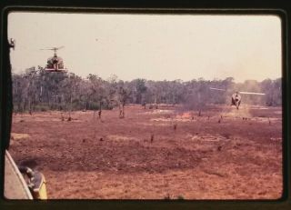 Vietnam Slide - Army Uh - 1 Gi W/a Trp 1st Sqdn 9th Cav 1st Cav Div - Iii Corps 51