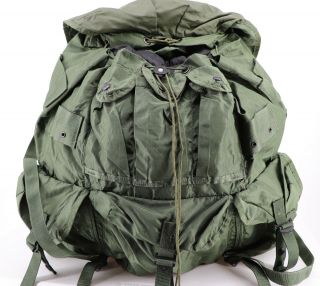 Large Alice Pack OD Green Army Surplus Us Military Hunting Fishing Camping 7