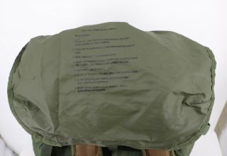 Large Alice Pack OD Green Army Surplus Us Military Hunting Fishing Camping 8