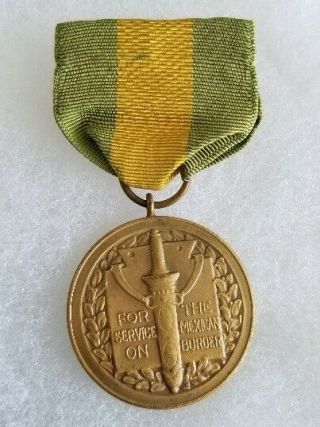 Us Army Pre Wwi 1916 Mexican Border Campaign Medal Numbered All