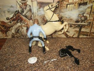 Hartland Lone Ranger full rearing Silver all cowboy horse accessories 5