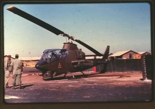 Vietnam Slide - Army Uh - 1 Gi W/a Trp 1st Sqdn 9th Cav 1st Cav Div - Iii Corps 33