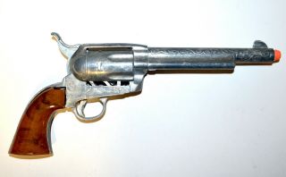 Vintage 1960s Marx Thundergun Large Diecast Western Cap Gun Toy