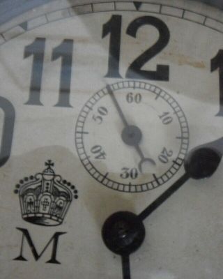 Antique wall clock for repair - Gustav Becker movement 1925. 3