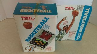 Vintage 1979 Tiger Electronic Basketball Hand - Held Game Mib Nos