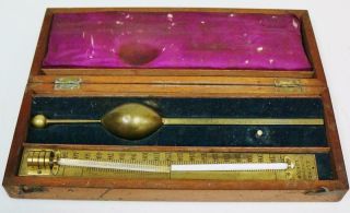 An Antique Saccarometer Hydrometer By Loftus London For Spares