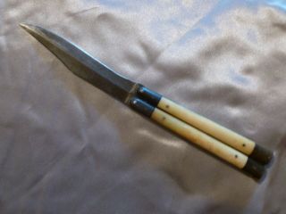 Ballisong Mystery Knife Made In Islands Ww2