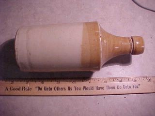 Stoneware Ginger Beer Bottle Found At Fort Craig Mexico - 1960 