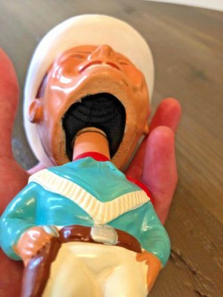 Vintage 1960s Roy Rogers Green Base Bobbing Head Nodder Bobblehead 8