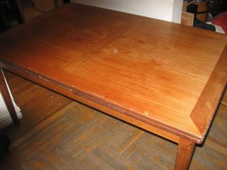 Midcentury Danish Teakwood Dining Table By Skovby Denmark