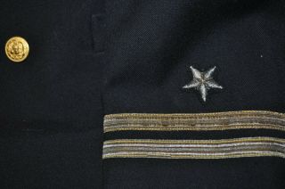 WW2 US NAVY BLUE PILOT Lieutenant Commander TUNIC & pants named Michael Green 3
