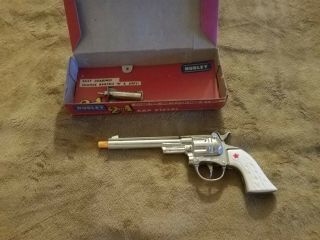 Vintage Hubley 2 In 1 Cap Gun With Box