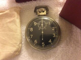 Vtg Wwii Elgin Navigation,  Gound Speed Watch,  Type A - 8,  Part 1778 W/box,