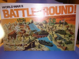 Vintage Marx Wwii Battleground Playset " 1978 "