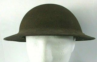 American P17 Us Wwi “dough Boy” Brodie Helmet Doughboy Zc135 ?