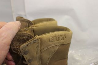 ROCKY BOOTS S2V SPECIAL OPS COYOTE LEATHER COST $169 NOW $69 SZ 11R W/O TAGS 3
