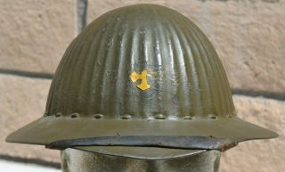 Rare Portuguese M16 Helmet Portugal Legion Spanish Civil War Legiao Portuguesa