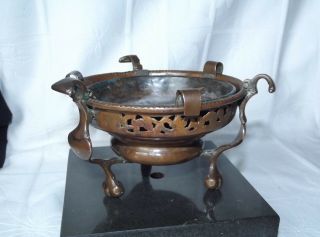 circa 16th - 17th C Antique French Gothic Incense Burner Religious Alchemy Brasero 10