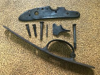 Musket Lock Sideplate,  Trigger & Guard E.  Whitney 1836 Civil War
