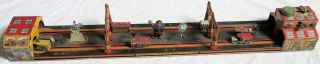 Louis Marx&co Ny Main St Tin Wind Up Mechanical Toy 1920 
