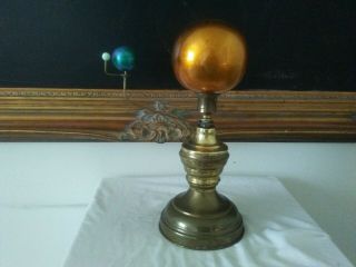 Antiqued Orrery Planetarium Earth/Moon and Sun by South Carolina artist Anderson 2