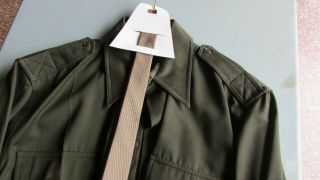 USAAF uniform shirts,  khaki and dark o.  d. ,  size medium,  with khaki necktie 2