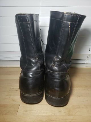Vintage PANCO Vietnam War Military Boots Mens Size 9 R Dated 1967 8