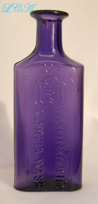 Purple Old Buckeye Extracts Bottle Olympia Washington