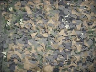 U.  S.  G.  I.  Woodland Camouflage Net 25 