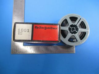 Vintage Microfilm Reel The York Times Civil War Era December 1861 Vsl