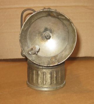 VINTAGE JUSTRITE,  AIR - COOLED GRIP,  MADE IN THE USA,  CAP LAMP LIGHT 7