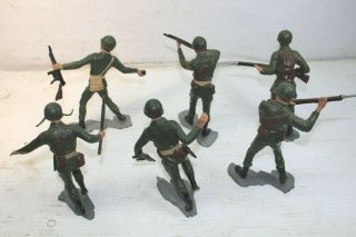 VINTAGE LOUIS MARX & CO INC MCMLXIII TOY SOLDIER 5.  5 inches 2