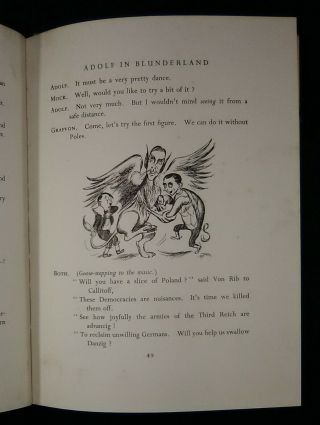 WWll anti - Nazi parody of Alice in Wonderland - ADOLF IN BLUNDERLAND - 10