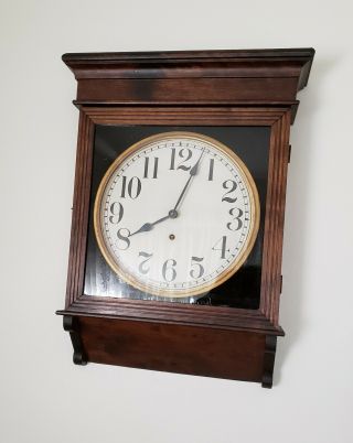 Antique 8 Day Sessions Wall Clock