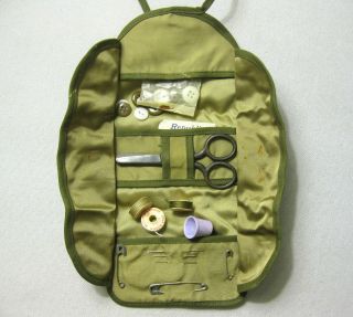 Us Army Ww2 Sewing Kit Housewife Complete And Unissued