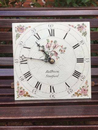 Stratford - Longcase / Grandfather Clock Dial And Movement
