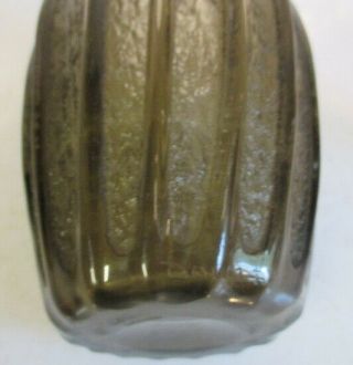 art deco acid etched frosted glass vase Daum Nancy 4