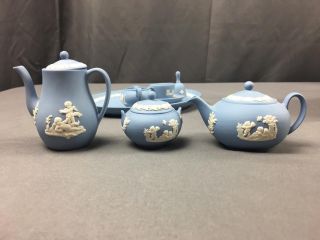 Vintage Wedgwood Miniatures Ensemble 11 Piece Service 6