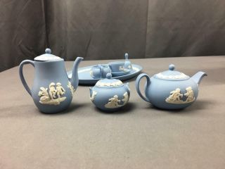 Vintage Wedgwood Miniatures Ensemble 11 Piece Service 8