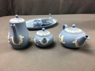 Vintage Wedgwood Miniatures Ensemble 11 Piece Service 9