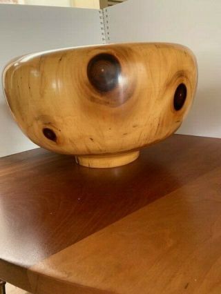 Ed Moulthrop turned wood bowl 10